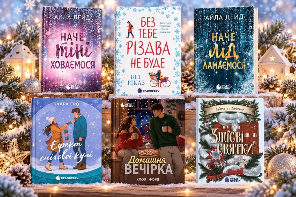 Що читати цієї зими: 6 нових книжок про сніг, Різдво і кохання